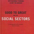 Cover Art for 9781417748402, Good to Great and the Social Sectors by Jim Collins