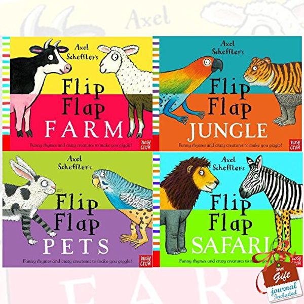 Cover Art for 9789123567300, Axel Scheffler's Flip Flap Series 4 Books Bundle Collection with Gift Journal (Farm, Jungle, Safari, Pets) by Axel Scheffler