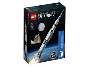 Cover Art for 5702016000078, NASA Apollo Saturn V Set 21309 by 