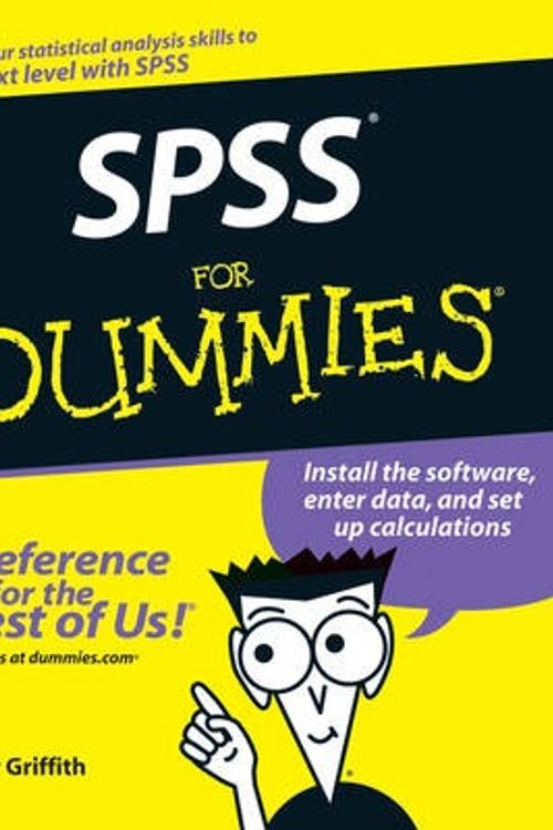 Cover Art for 9780470113448, SPSS For Dummies by Arthur Griffith