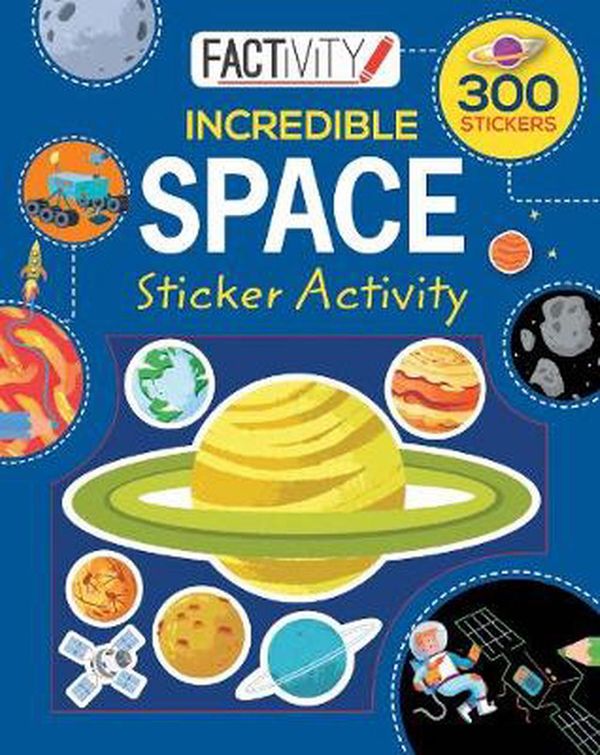 Cover Art for 9780655211143, Factivity Balloon Sticker Activity Book - Space by 