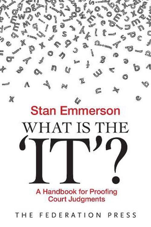 Cover Art for 9781760024765, What is the It? by Stan Emerson