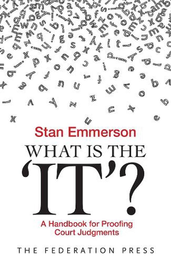 Cover Art for 9781760024765, What is the It? by Stan Emerson