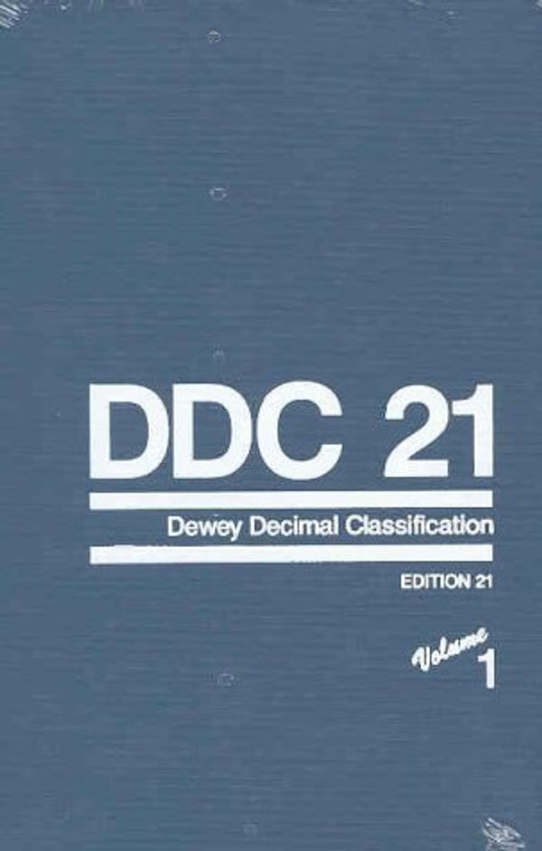 Cover Art for 9780910608503, Dewey Decimal Classification and Relative Index by Melvil Dewey