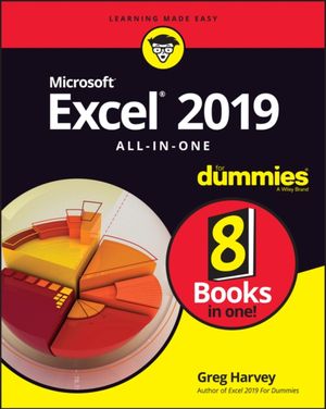 Cover Art for 9781119517948, Excel 2019 All-In-One for Dummies by Greg Harvey