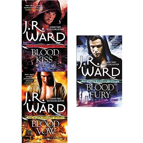 Cover Art for 9789123820856, Black Dagger Legacy Series J. R. Ward 3 Books Collection Set (Blood Kiss,Vow,Fury) by J. R. Ward