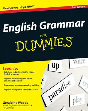 Cover Art for 9780470635599, English Grammar For Dummies by Geraldine Woods