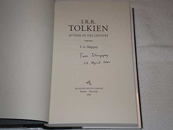 Cover Art for 9780618127641, J.R.R. Tolkien by T. A. Shippey