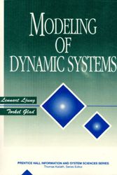 Cover Art for 9780135970973, Modeling of Dynamic Systems by Lennart Ljung