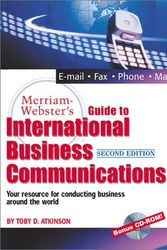 Cover Art for 9780877796084, Merriam-Webster's Guide to International Business Communications, Second Edition by Toby D. Atkinson