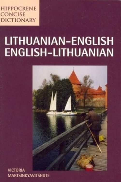 Cover Art for 9780781801515, Lithuanian-English, English-Lithuanian Concise Dictionary by Victoria Martsinkyavitshute