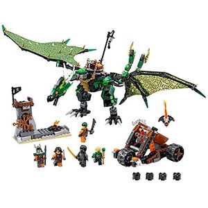 Cover Art for 0673419254540, The Green NRG Dragon Set 70593 by LEGO