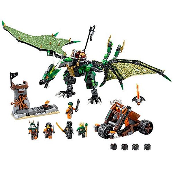 Cover Art for 0673419254540, The Green NRG Dragon Set 70593 by LEGO