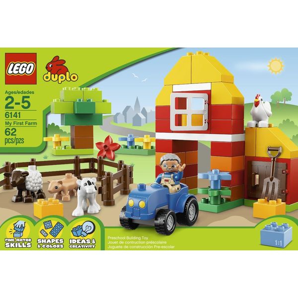 Cover Art for 0673419167079, My First Farm Set 6141 by LEGO