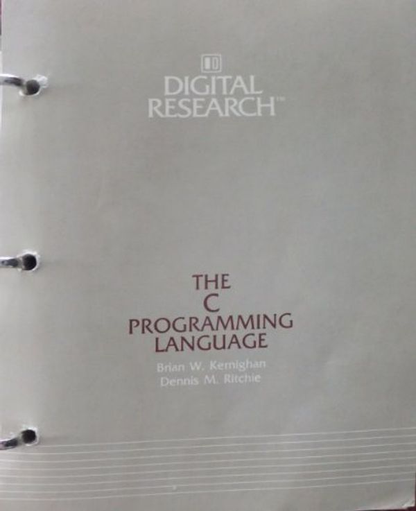 Cover Art for 9780131099500, C Programming Language, Digital Equipment Corporation Edition by Brian W. Kernighan, Dennis M. Ritchie