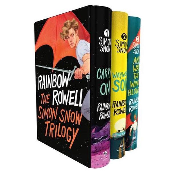 Cover Art for 9781250828002, Simon Snow Boxed Set: Wayward Son, Carry On, Any Way the Wind Blows (Simon Snow Trilogy) by Rainbow Rowell