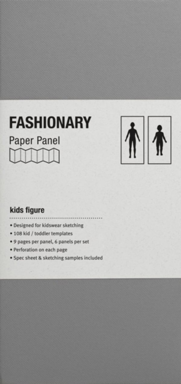 Cover Art for 9789881263643, PAPER PANEL UNISEX KIDS FIGURE by Fashionary
