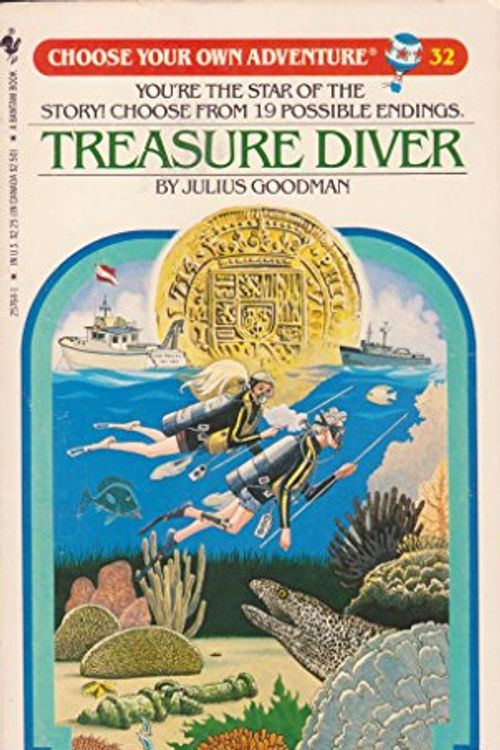 Cover Art for 9780553257649, Treasure Diver by Julius Goodman