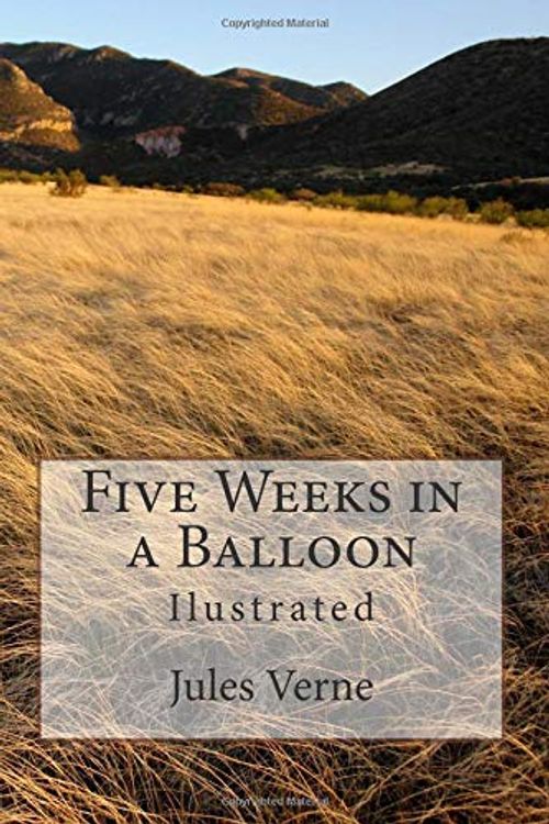 Cover Art for 9781500353315, Five Weeks in a Balloon by Jules Verne