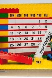 Cover Art for 0673419157124, Brick Calendar Set 853195 by Lego