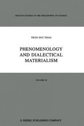 Cover Art for 9789027707376, Phenomenology and Dialectical Materialism by Trân Duc Thao, D.j. Herman, D.v. Morano