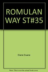 Cover Art for 9780671680855, Romulan Way by Diane Duane