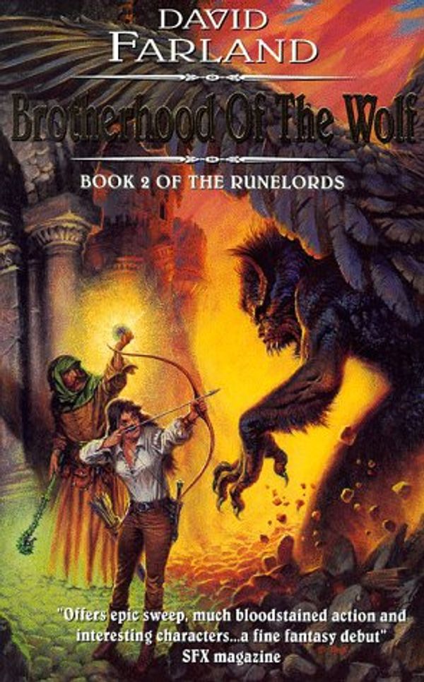 Cover Art for 9780684860558, Brotherhood of the Wolf by David Farland