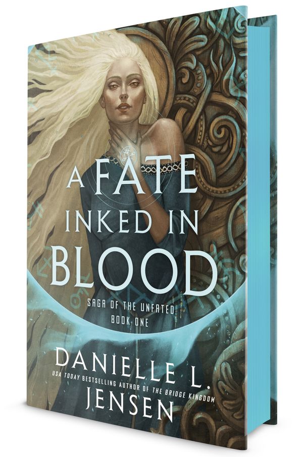 Cover Art for 9780593599839, A Fate Inked in Blood by Danielle L. Jensen, Nina Yndis