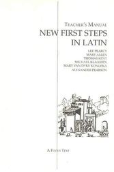 Cover Art for 9781585100262, New First Steps in Latin by Lee T. Pearcy