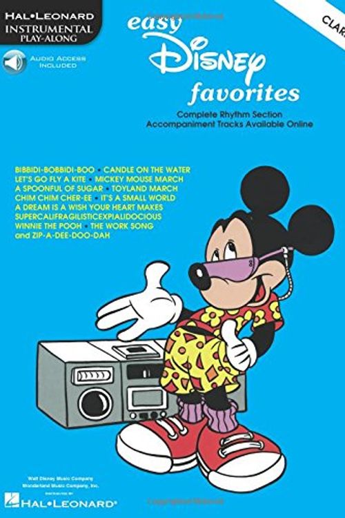 Cover Art for 9780634006067, Easy Disney Favorites: Clarinet Play-Along Pack by Hal Leonard Corp.