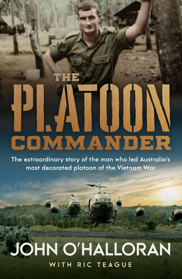Cover Art for 9780733647475, The Platoon Commander by John O. Halloran, Ric Teague