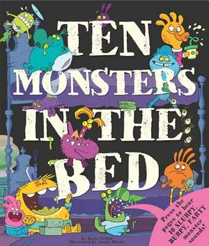 Cover Art for 9781499800678, Ten Monsters in the Bed by Katie Cotton