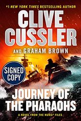Cover Art for 9780593191613, Journey of the Pharaohs - Signed / Autographed Copy by Clive Cussler, Graham Brown