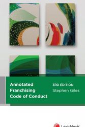 Cover Art for 9780409357776, Annotated Franchising Code of Conduct, 3rd edition by S Giles