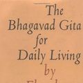Cover Art for 9780915132034, The Bhagavad Gita for Daily Living, Volume 1: Chapters 1-6 by Eknath Easwaran