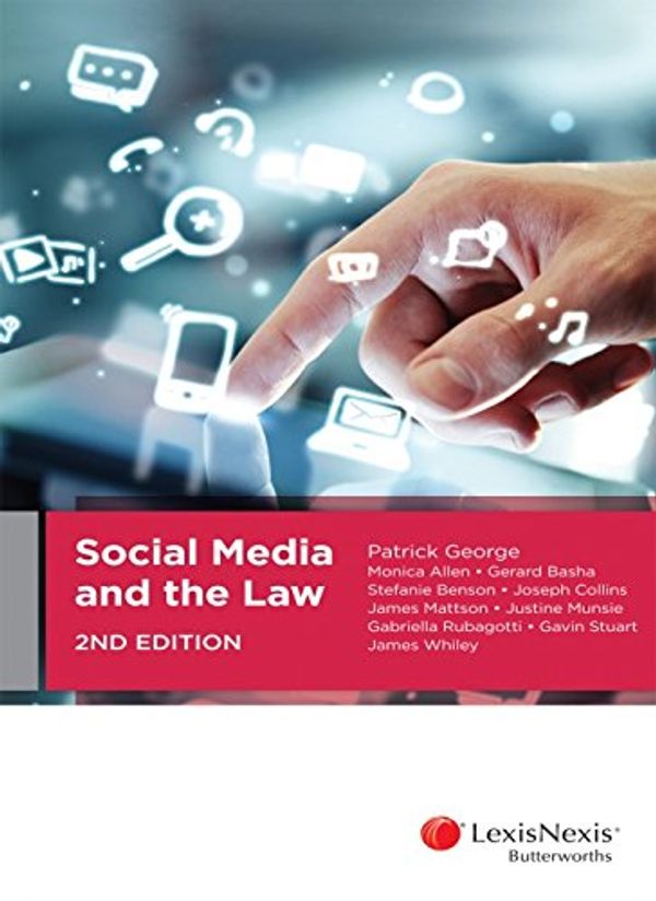 Cover Art for 9780409343380, Social Media and the Law, 2nd edition by 