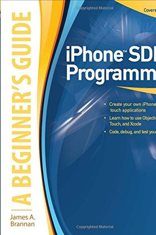 Cover Art for 9780071626491, IPhone SDK Programming by James A. Brannan