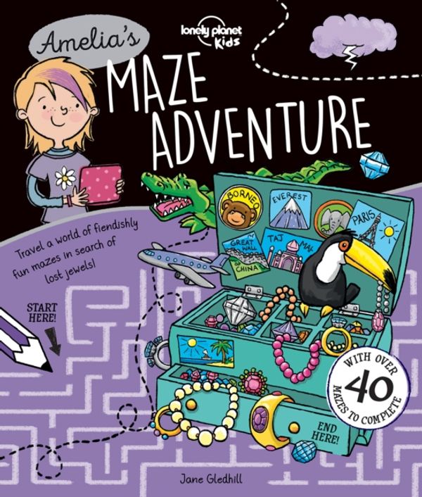 Cover Art for 9781786574350, Lonely Planet Amelia's Maze AdventureLonely Planet Kids by Lonely Planet Kids