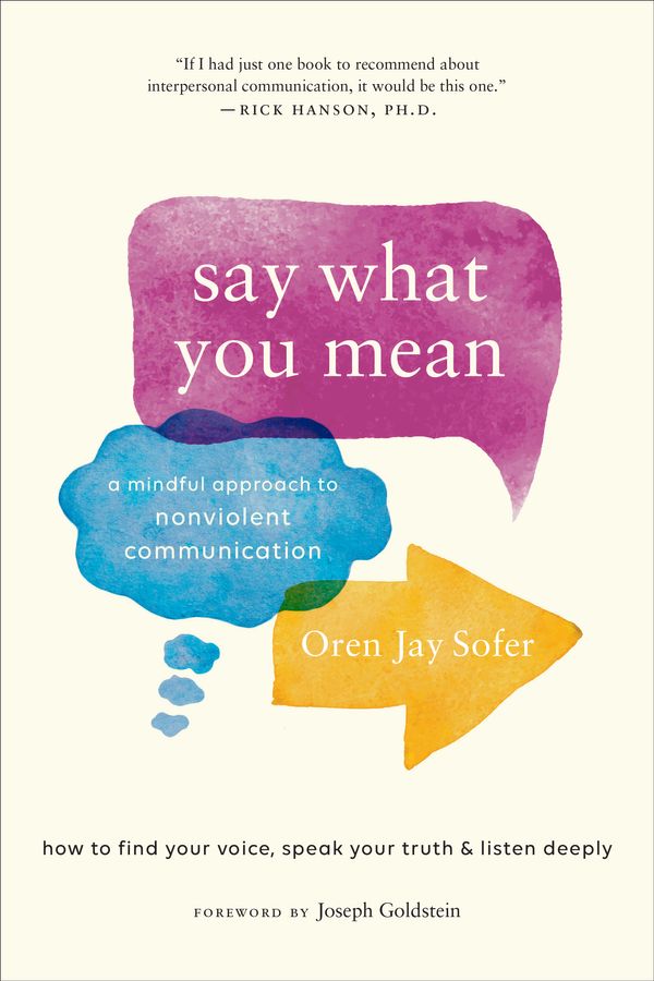 Cover Art for 9781611805833, Say What You MeanA Mindful Approach to Nonviolent Communication by Oren J. Sofer