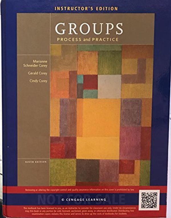 Cover Art for 9781285087870, Groups by Marianne Schneider Corey