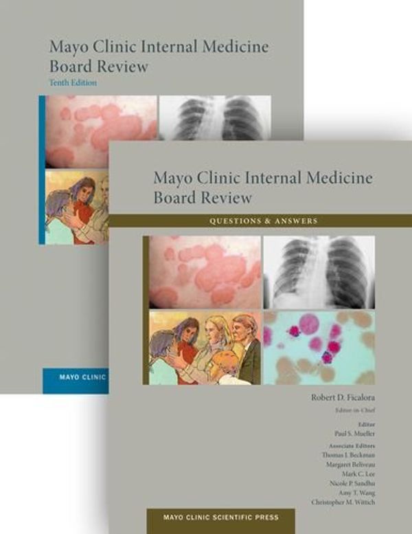 Cover Art for 9780199985883, Mayo Clinic Internal Medicine Board Review (set) by Robert D. Ficalora