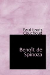Cover Art for 9781110094264, Benoit De Spinoza by Paul Louis Couchoud