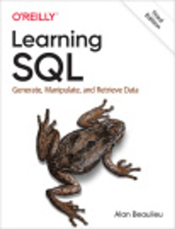 Cover Art for 9781492057581, Learning SQL by Alan Beaulieu