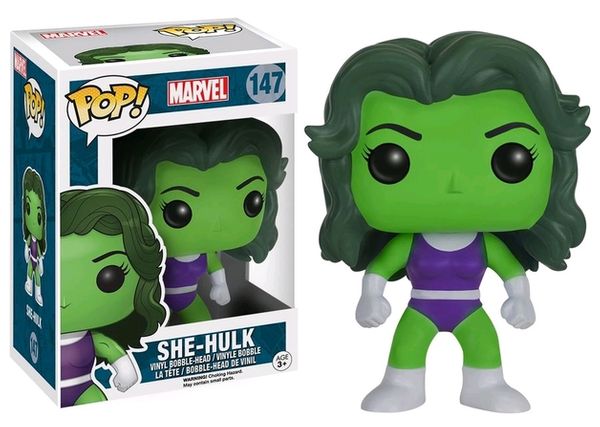 Cover Art for 0849803073039, Funko POP Marvel: She-Hulk Vinyl Figure by Funko