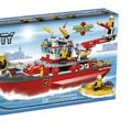 Cover Art for 0599038639912, LEGO City Fire Ship (7207) by Unknown