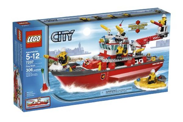 Cover Art for 0599038639912, LEGO City Fire Ship (7207) by Unknown