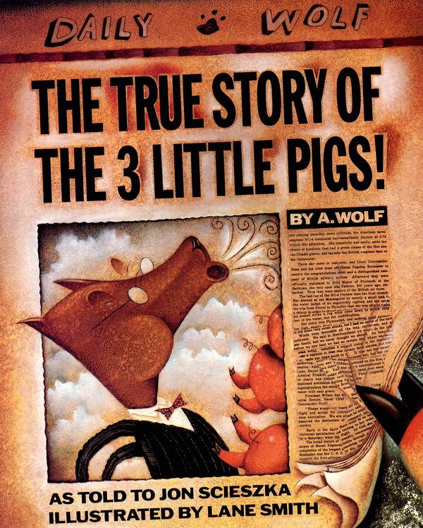 Cover Art for 9780140544510, The True Story of the Three Little Pigs by Jon Scieszka