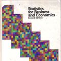 Cover Art for 9780314778116, Statistics for Business and Economics (2nd Edition) by David Ray Anderson