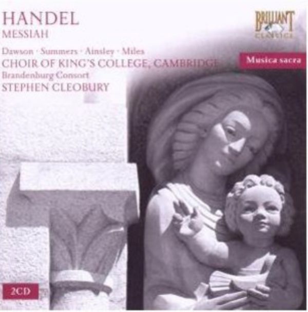 Cover Art for 5028421939483, Handel  Messiah by G. F. HAENDEL