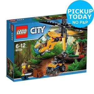 Cover Art for 5702015866057, LEGO Jungle Cargo Helicopter  Set 60158 by LEGO